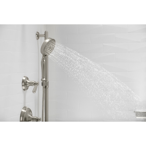 KOHLER Polished Chrome 1-in Head 2.5-GPM 2-Spray Multi-Function Hand Shower