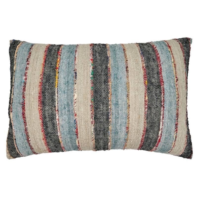 Throw Pillow With Striped Design