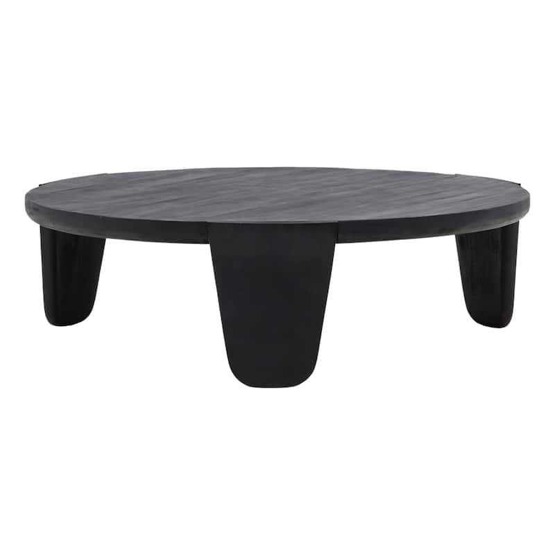 Foothill Wood Coffee Table, Black