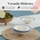 preview thumbnail 7 of 27, Portmeirion Set of 4 Potters Brushstroke Oatmeal Bowls - 6.5" (D) x 2" (H)