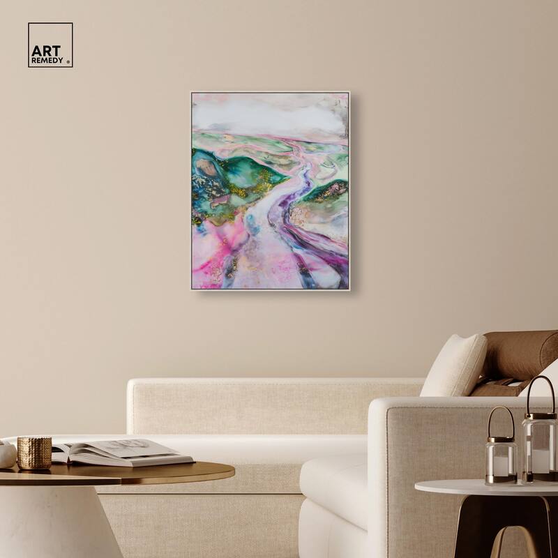 Noir Pulse II Canvas by Art Remedy