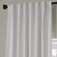preview thumbnail 60 of 165, Exclusive Fabrics Signature Plush Velvet Hotel Blackout Curtains (1 Panel) - Luxury Soft Drapery for Light Control & Elegance