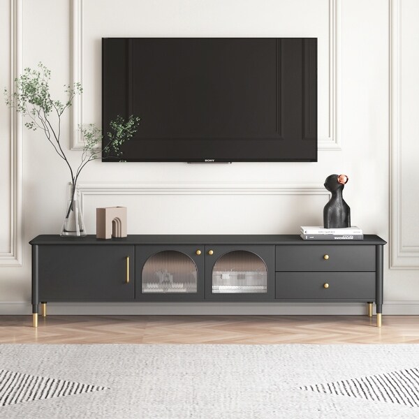 JASIWAY Modern Light Luxury TV Stand - Bed Bath & Beyond - 37009581