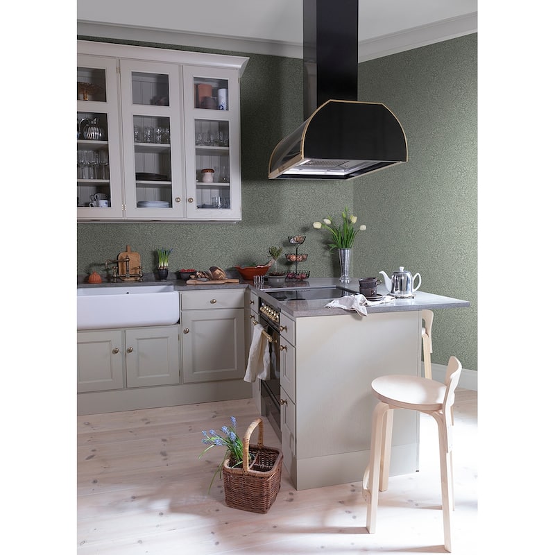 A-Street Prints Kristina Moss Botanical Wallpaper