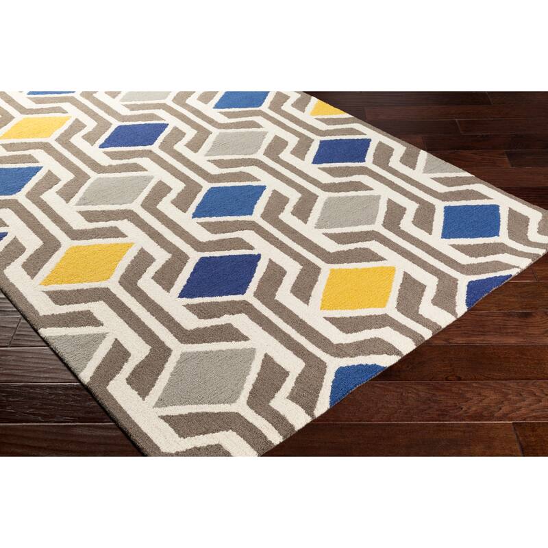 Hand-Tufted Pass Wool Rug - 8' x 11'