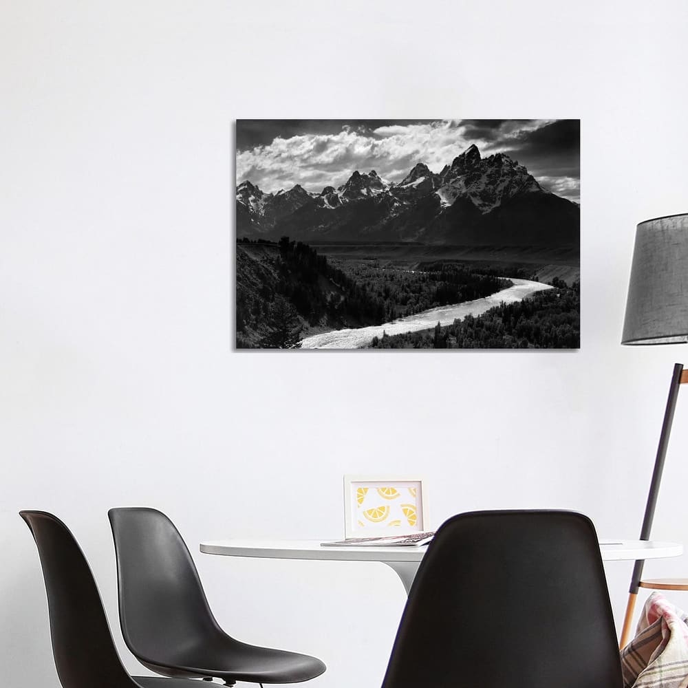 iCanvas "Grand Teton II" by Ansel Adams Canvas Print