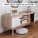 preview thumbnail 8 of 22, Living Skog TV Stand console for TV's up to 50'' Mid-century Modern Scandinavian