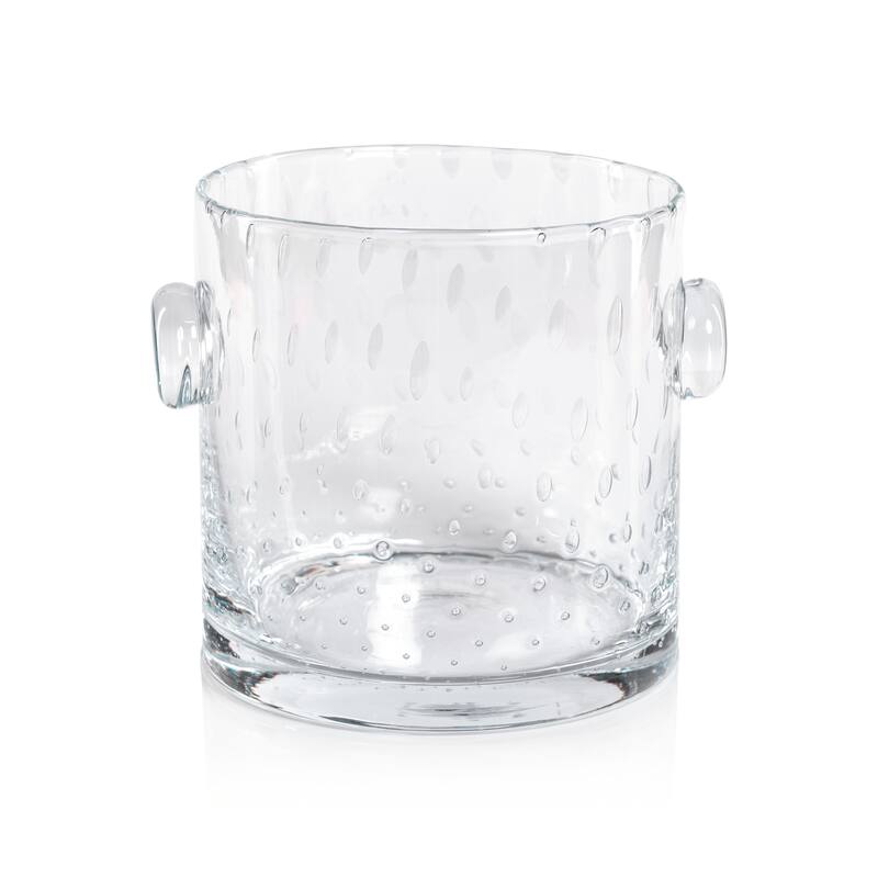 Lagoon Bubbled Glass Ice Bucket - Small