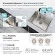preview thumbnail 3 of 8, Dual Mount 22 inch Stainless Steel Single Bowl Utility Sink