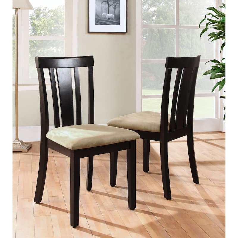 Wilmington Black Wood 5-piece Dining Set by iNSPIRE Q Classic