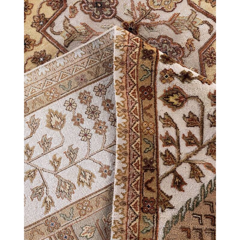 Tabriz One-of-a-Kind Hand-Knotted Area Rug, Beige - 8' 1" x 10' 2"