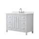 Option White, Chrome Trim, Giotto Quartz Top
