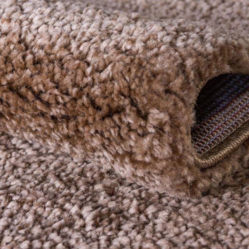 Solid/Striped Zoit Collection Area Rug
