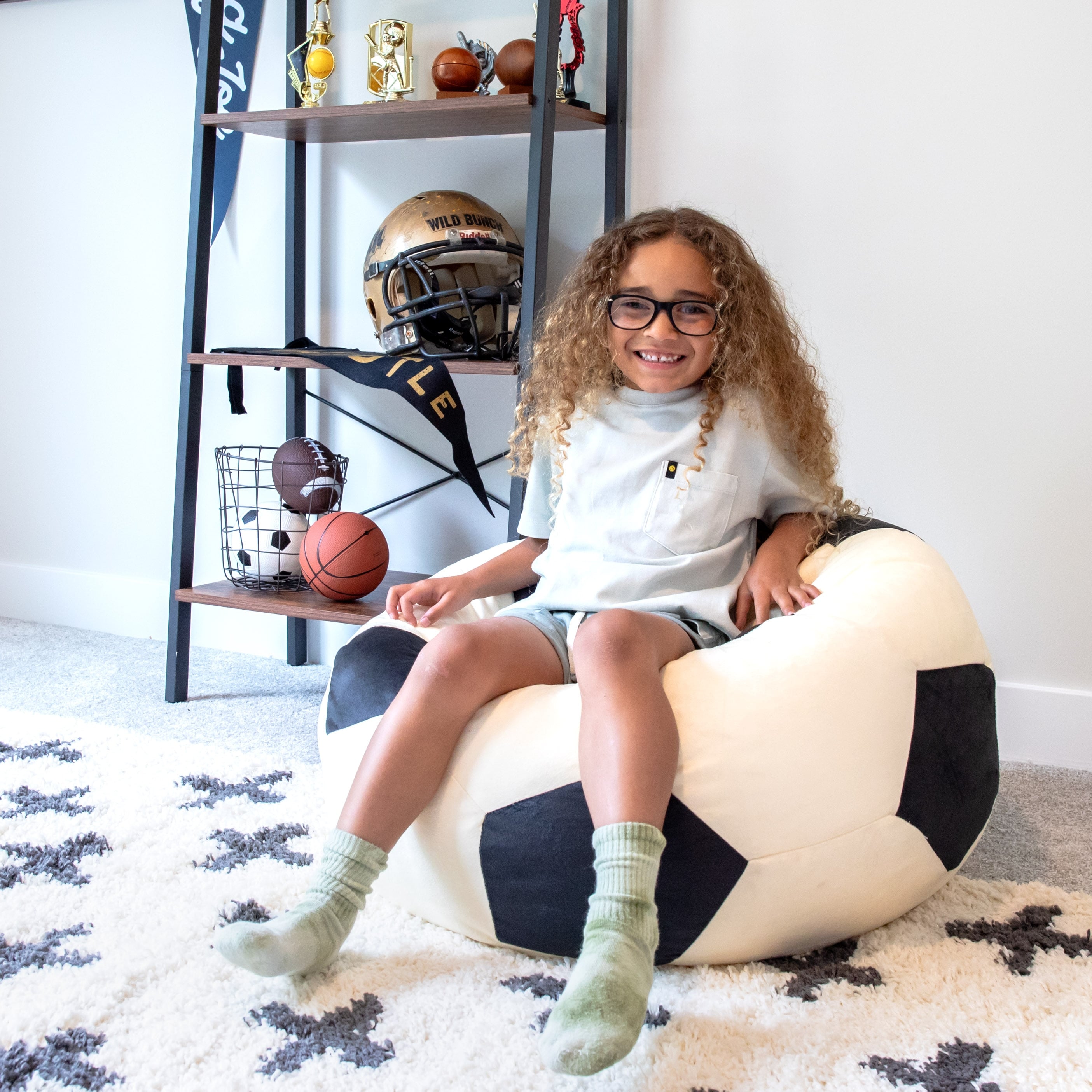 Big joe wild hotsell bunch bean bag chair