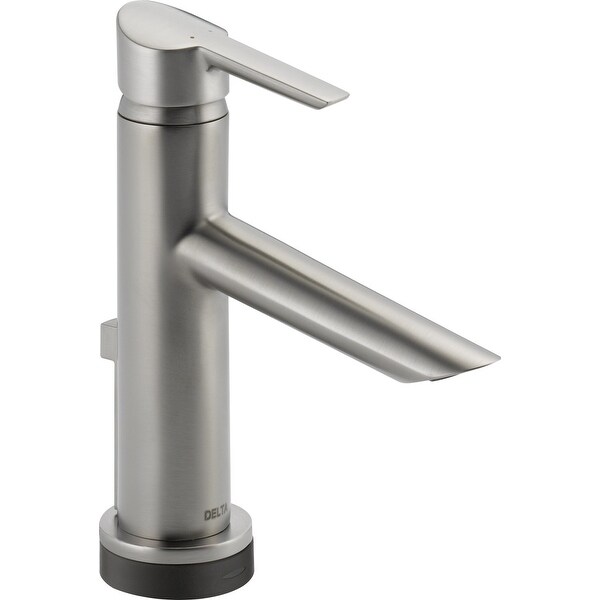 Delta 561T-DST Compel 1.2 GPM Deck Mounted Single Hole Bathroom Faucet with On/Off Touch and Proximity Sensor Activation,