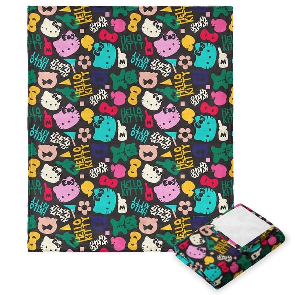 slide 2 of 24, Sanrio Hello Kitty and Friends Silk Touch Throw Blanket