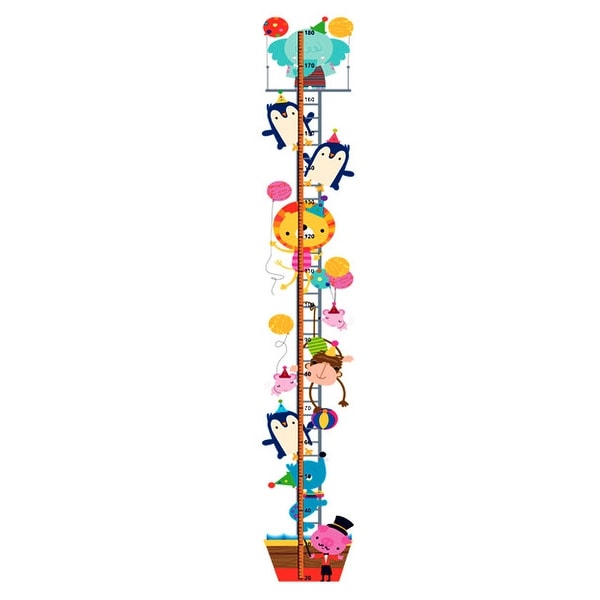 Growth Chart | Nursery Animal Wall Height Measuring Chart | Wall Decors for  Home Nursery Playroom Bedroom, Self-Adhesive Wallpaper for Toddler Boys  Girls, Gift for Her - Walmart.com