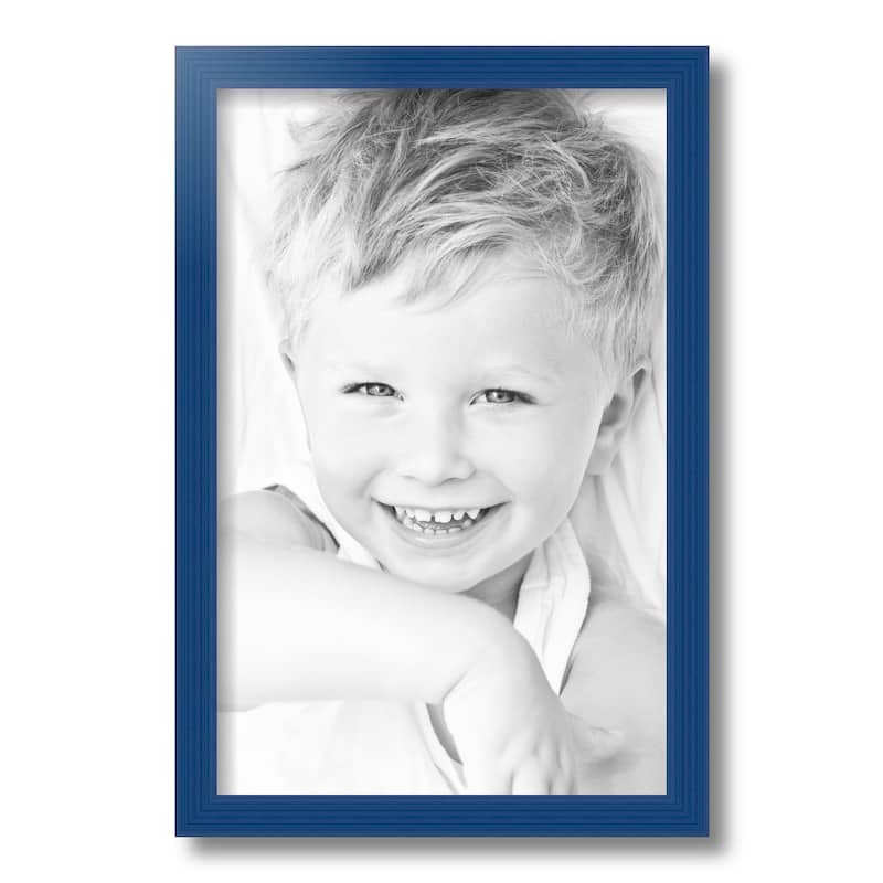 ArtToFrames Classic Waves 11x17 Inch Picture Frame, 1.00 Inch Wood Poster Frame Available in Multiple Colors (60823-11x17)