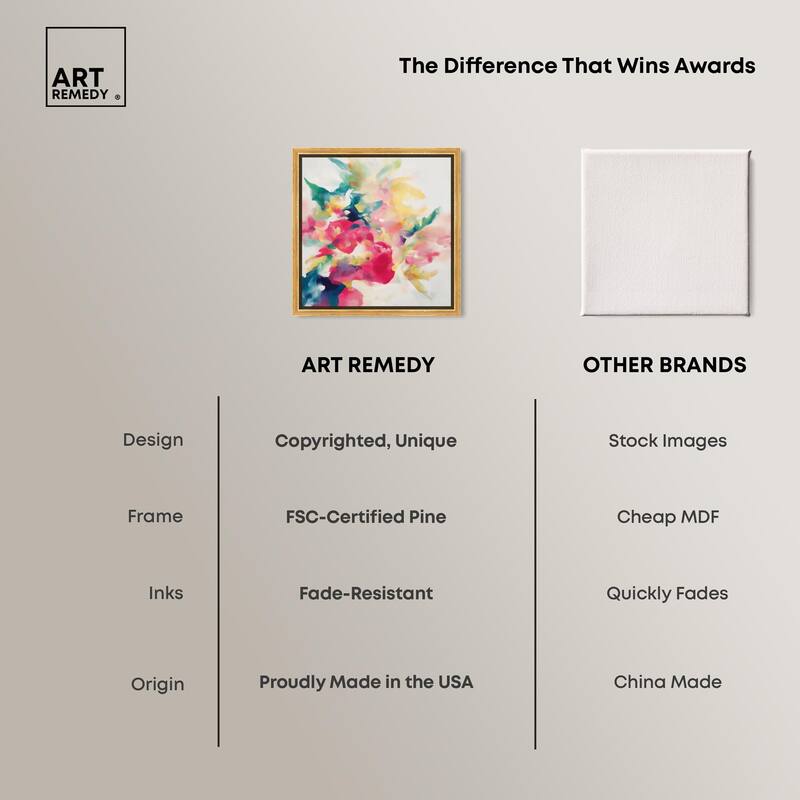 Essence of a Flower II Canvas by Art Remedy