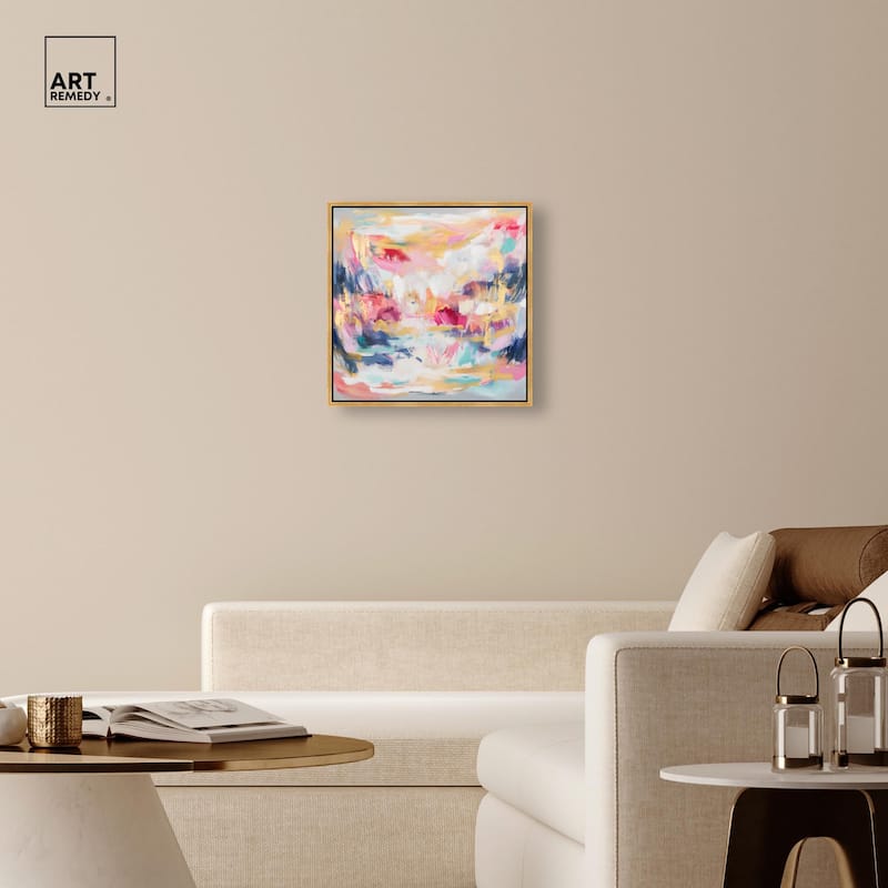 Balipink II Canvas by Art Remedy