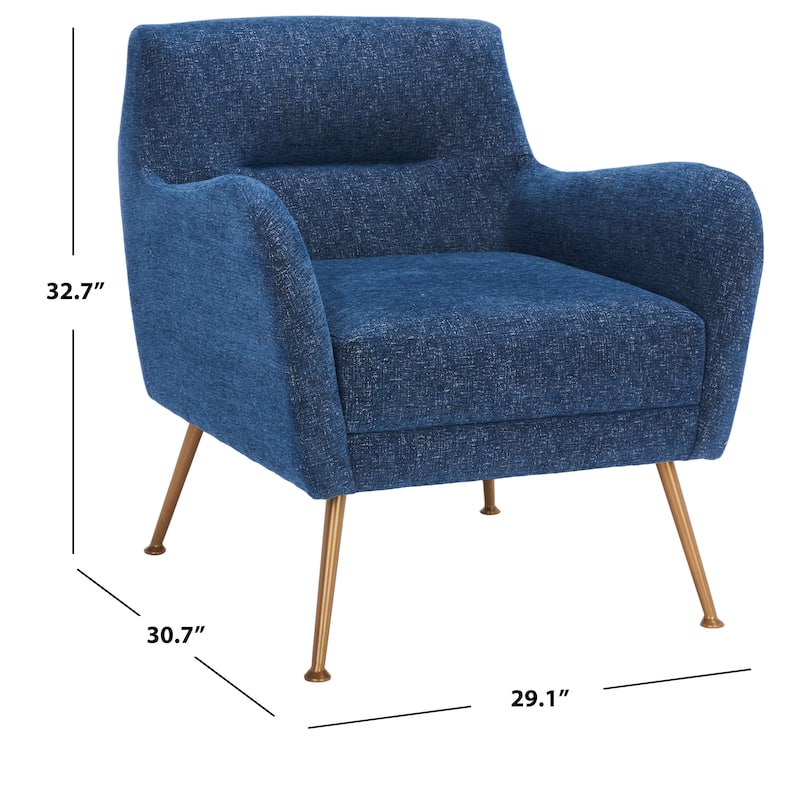 SAFAVIEH Mahala Arm Chair - 27" W x 29" D x 30" H - 27Wx29Dx30H