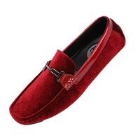 SPK25 Men s Vintage Plain Knit Dress Loafers Slip On Shoes Classic SPK25 Men s Vintage Plain Knit Dress Loafers Slip On Shoes Classic
