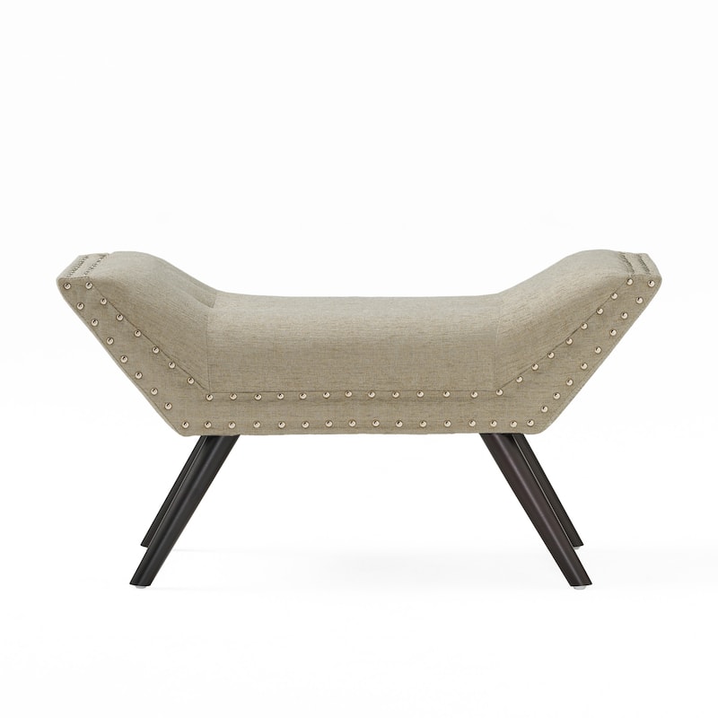Christopher Knight Home Rosalynn Tufted Fabric Ottoman Bench – Stylish and Multi-Functional