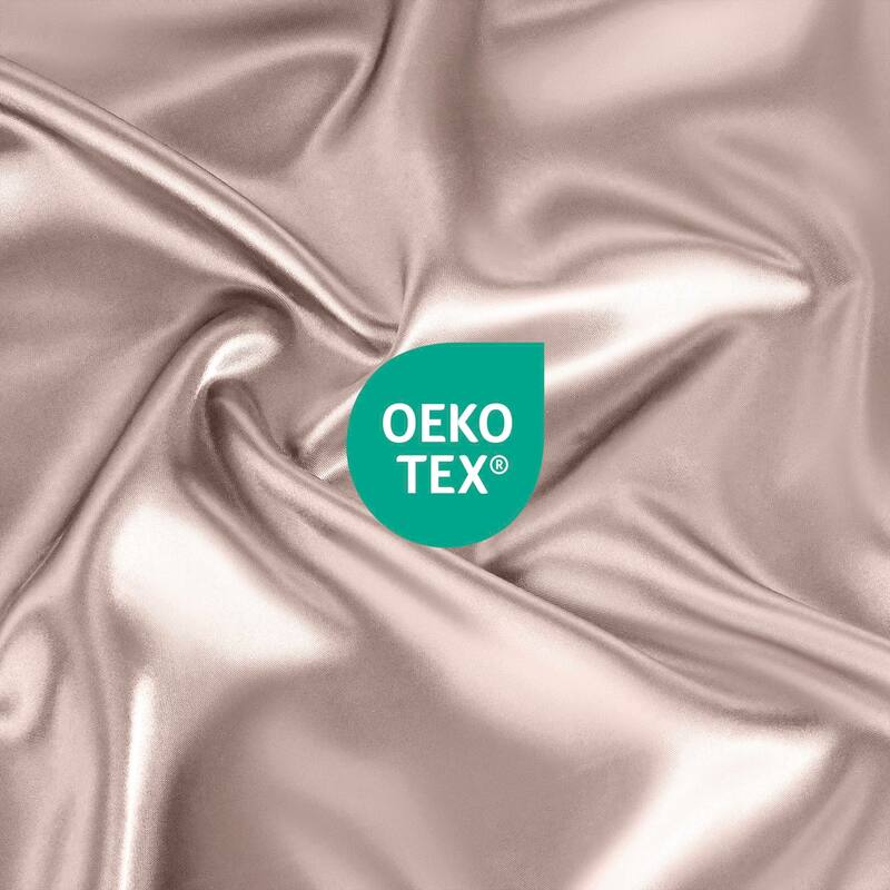 Martex Elegance Satin Silk Soft & Breathable For Hair & Skin Sheet Set