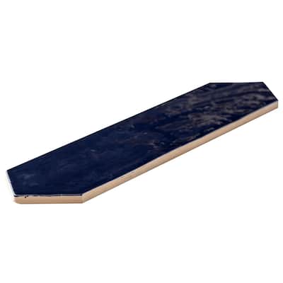 The Tile Life Talavera 3x6 Cobalt Glossy Ceramic Subway Wall Tile