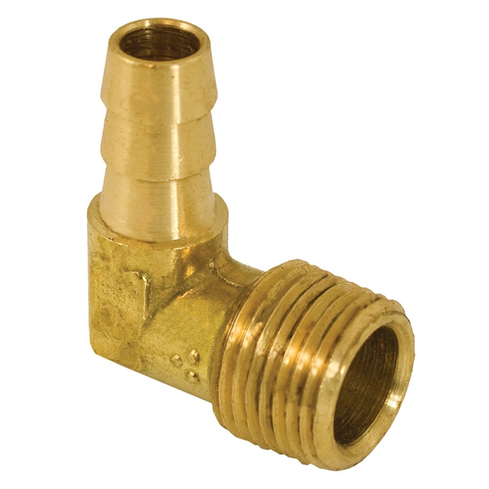 Jones Stephens G27064 *CVR* 3/8X1/4MIP BRS HOSE BARB ELL