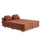 preview thumbnail 132 of 166, Daybed Convertible Bench - Fold Out Sleeper with Queen Size Mattress