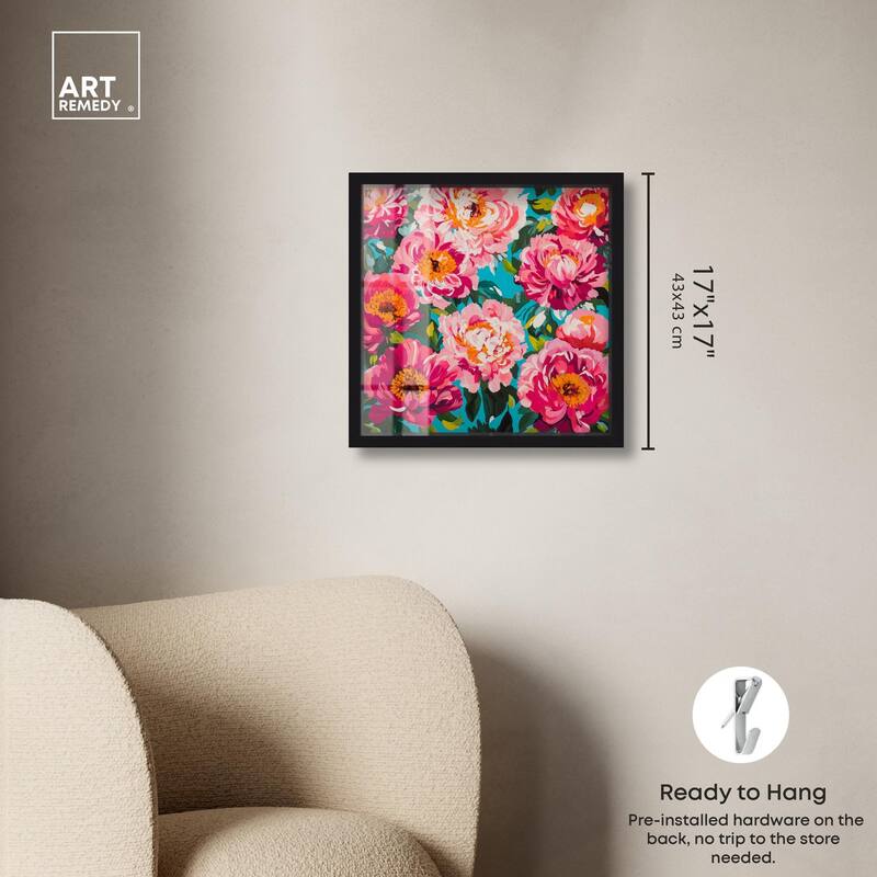 Maximalist Bloom Shadowbox by Art Remedy