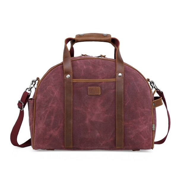 waxed canvas weekender