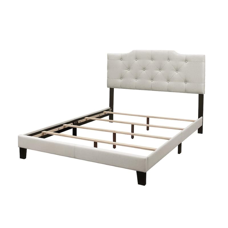 Copper Grove Kazanlak Tufted Upholstered Panel Bed