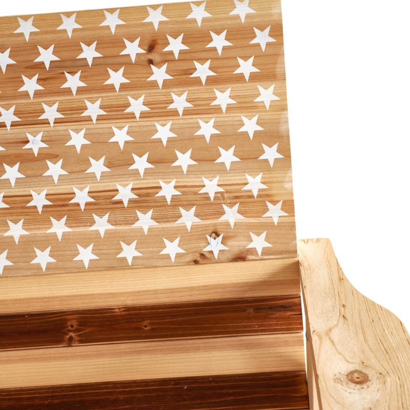 Patio Festival Stars & Stripes Wood 4-Person Seating Group