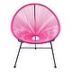 preview thumbnail 4 of 28, Acapulco Chair - H34.5xW28.5xD32.75 Pink