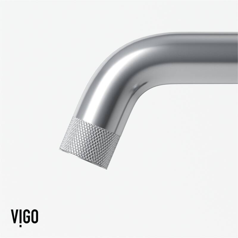 VIGO Cass 9" H Single Handle Single Hole Bathroom Faucet