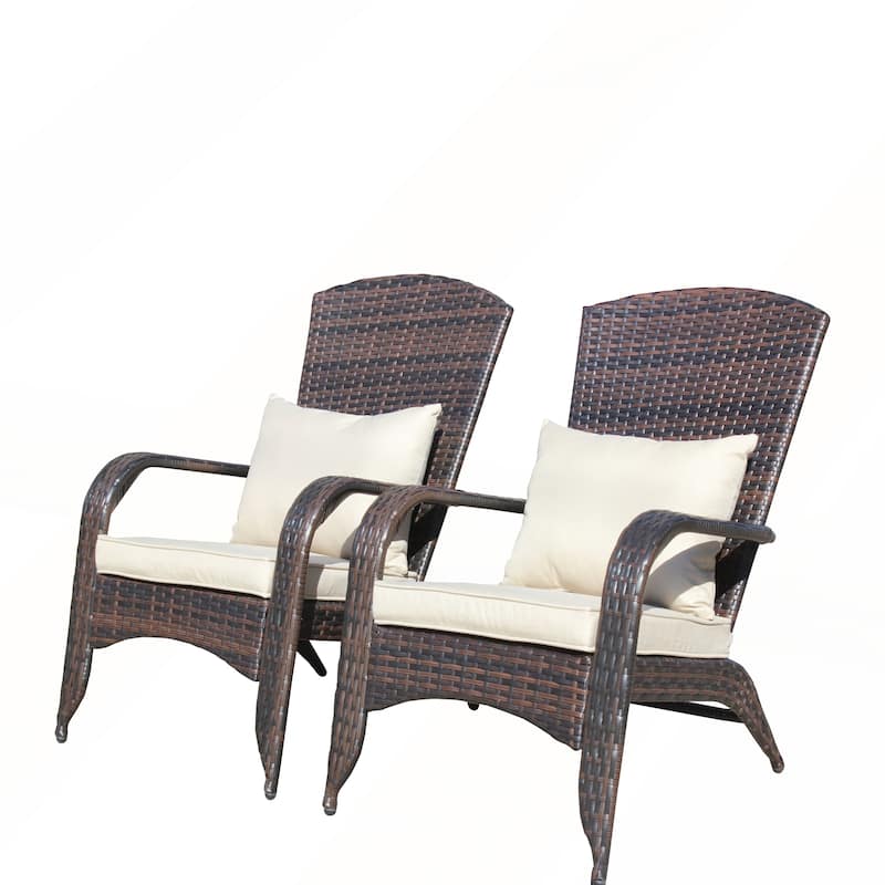 2PCS Patio Chair with Cushions