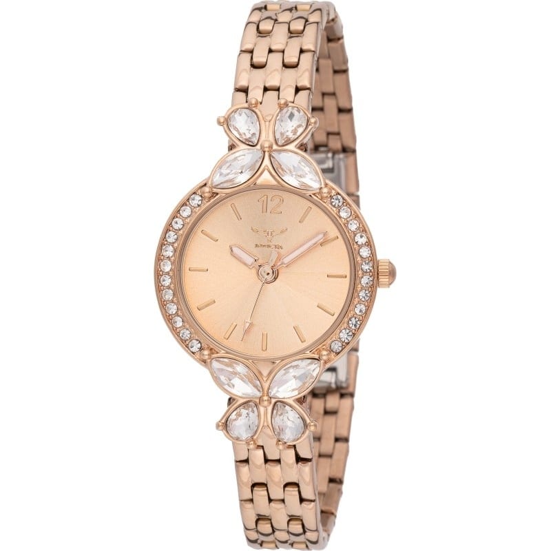 Invicta Women's 69108 Wildflower Quartz PC21S Copper Dial Watch - Rose Gold