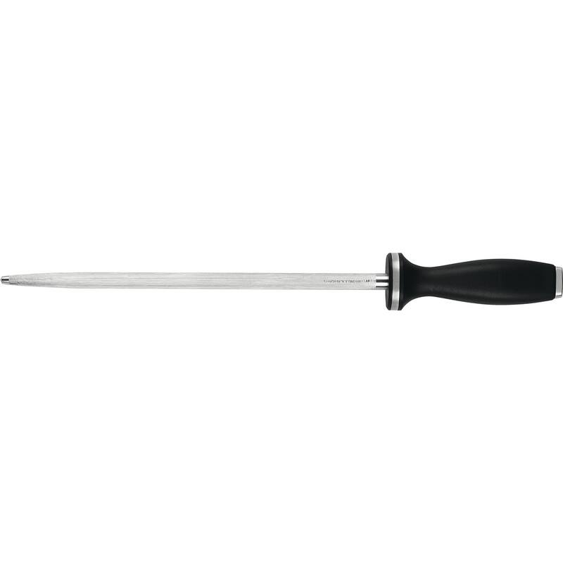 ZWILLING 10-inch Sharpening Steel with Stainless Steel End Cap