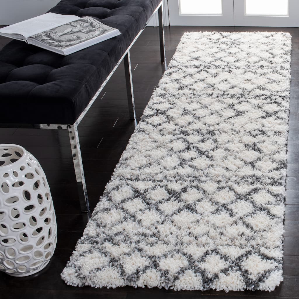 SAFAVIEH Fontana Shag Stamena Moroccan 2-inch Thick Rug