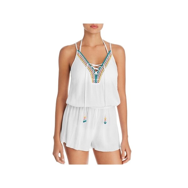womens romper cover up