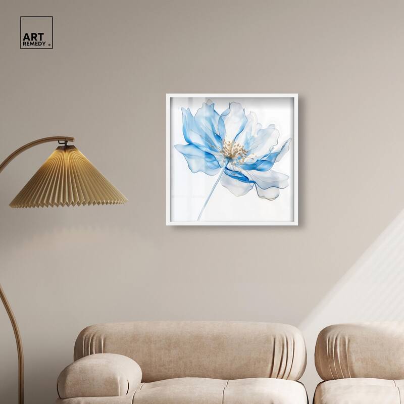 Glacier Ghost Blossom Shadowbox by Art Remedy