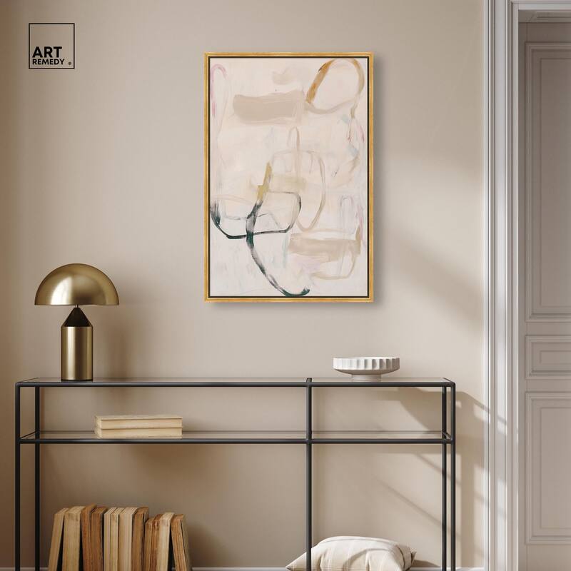 Faded Outlines I Canvas by Art Remedy