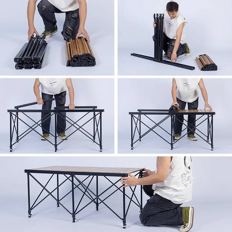 Folding Camping Table Portable Outdoor Picnic Table