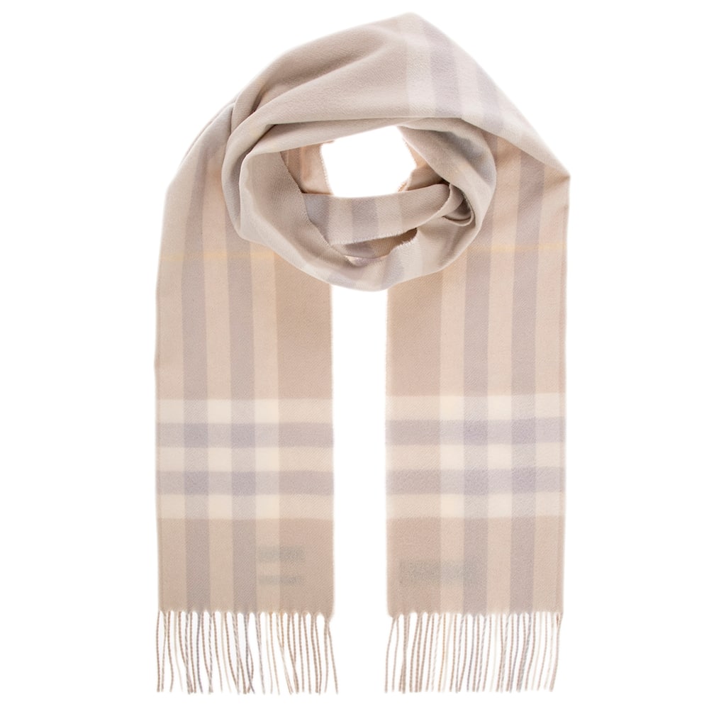 Burberry Check Cashmere Scarf