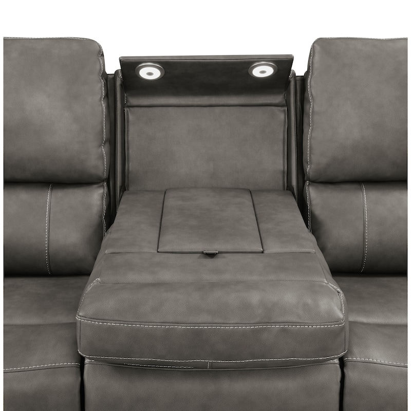 Brickston Triple Power Reclining Sofa