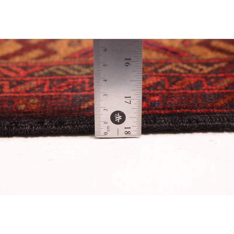 ECARPETGALLERY Hand-knotted Teimani Brown Wool Rug - 3'9 x 7'1