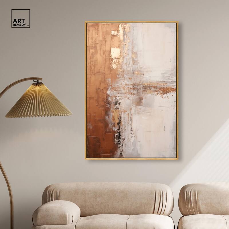 Burnished Memory Canvas by Art Remedy