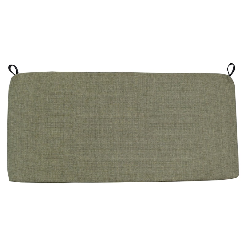 42-inch by 19-inch Premium Woven Olefin Indoor/Outdoor Loveseat Cushion - 42 x 19